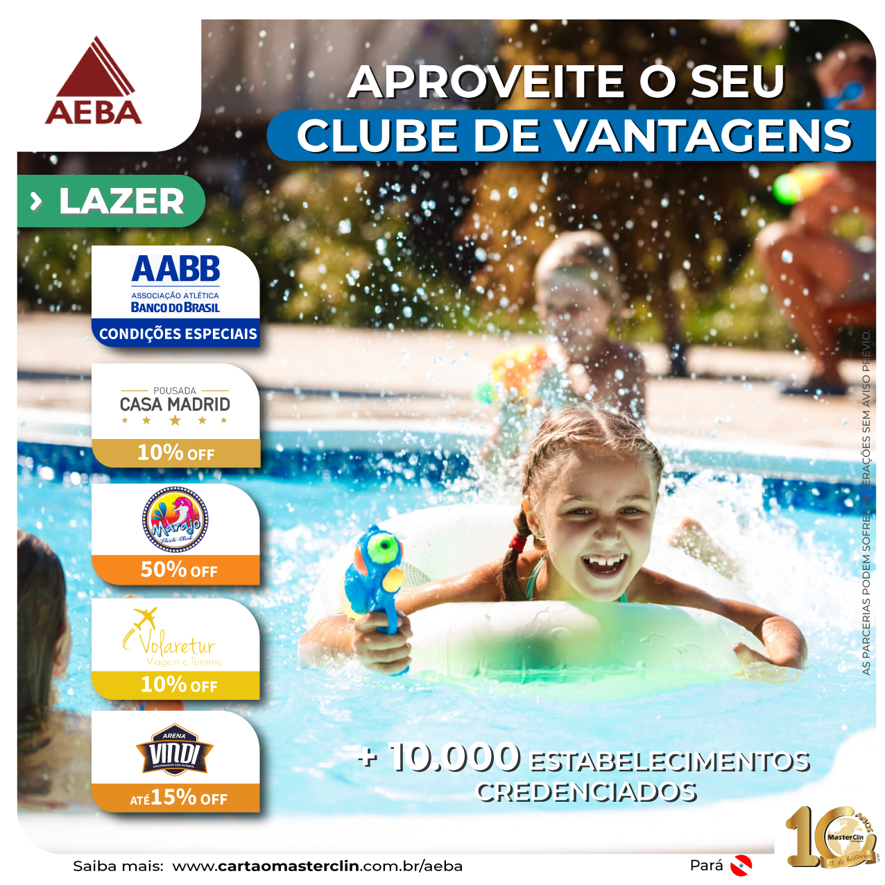 Convênio abre clube da AABB para todos os bancários